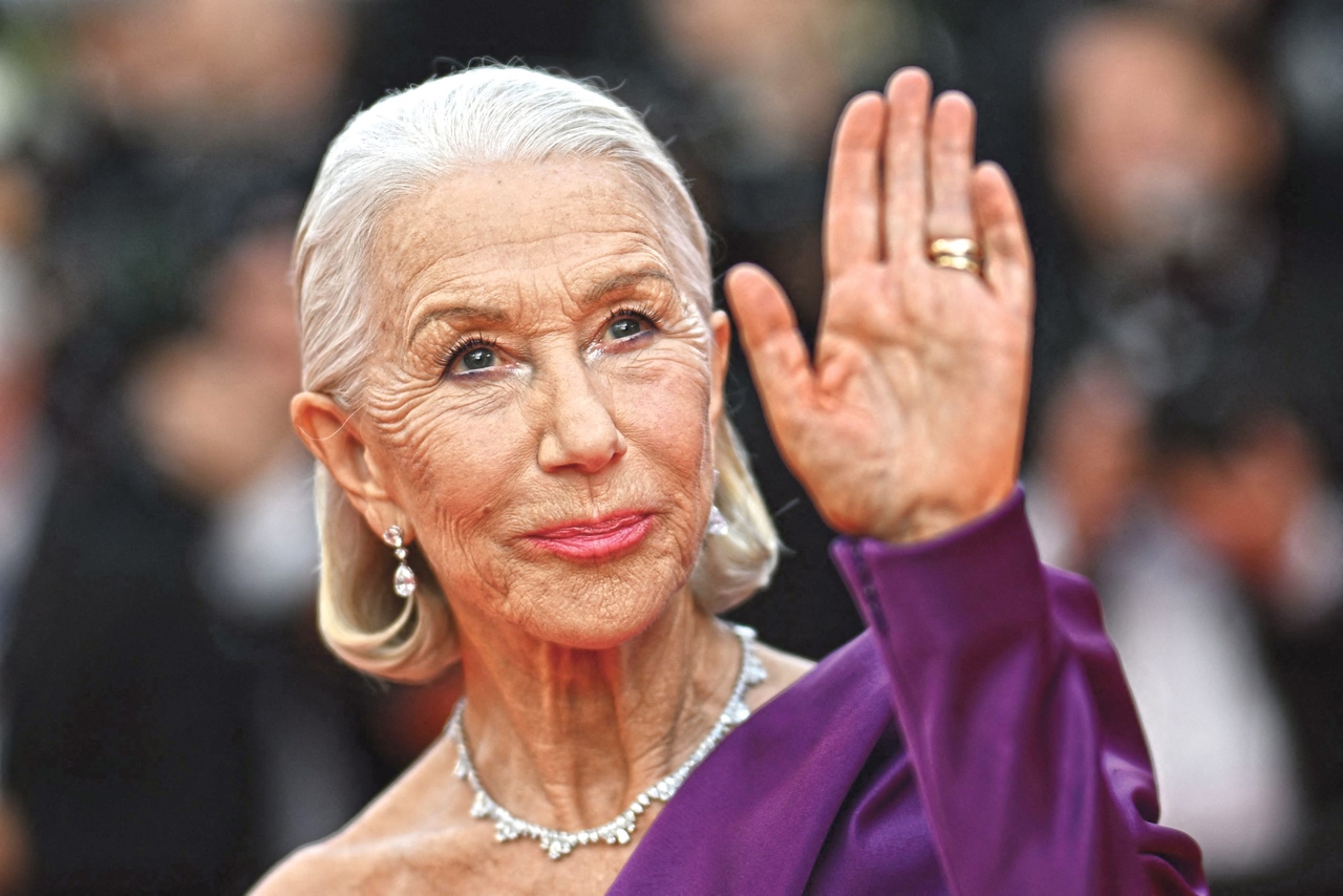 Helen Mirren. De actrice die niet bang is om ouder te worden.