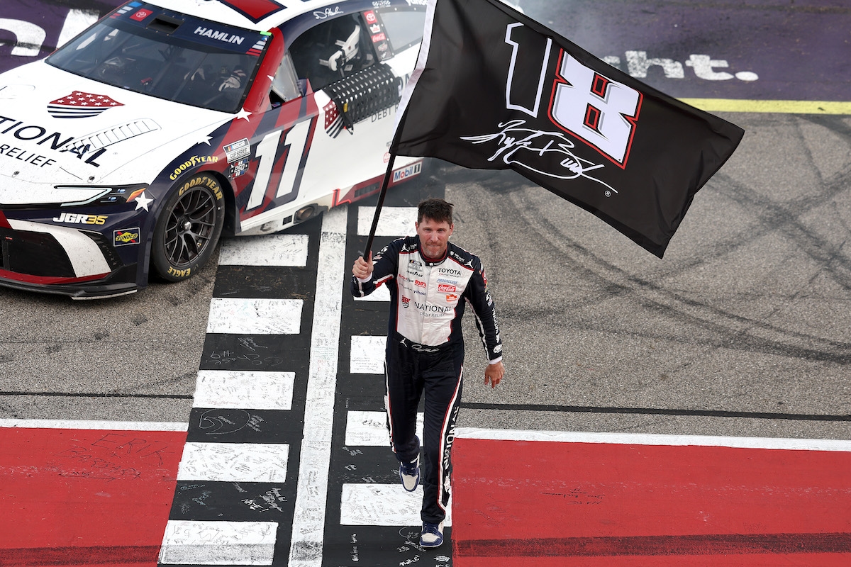 Hamlin Goes Back-To-Front In Michigan
