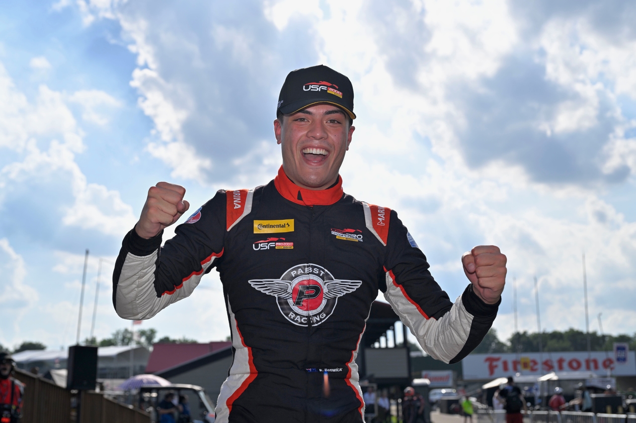 Beswick Claims Messy USF2000 Run