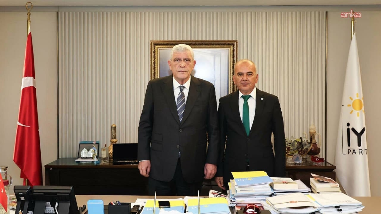 O Partido İYİ está se preparando para um comício em Mersin