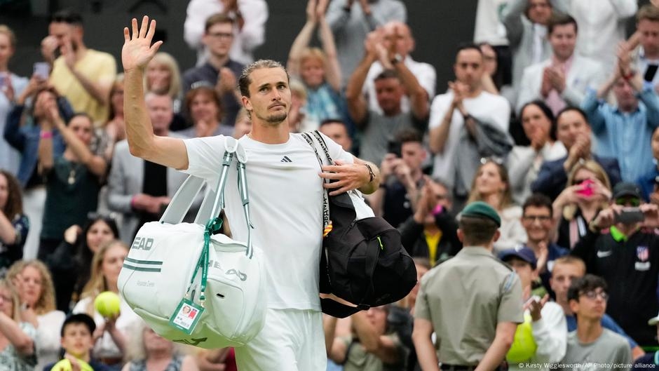 Após eliminação em Wimbledon: Alexander Zverev tem problemas mentais