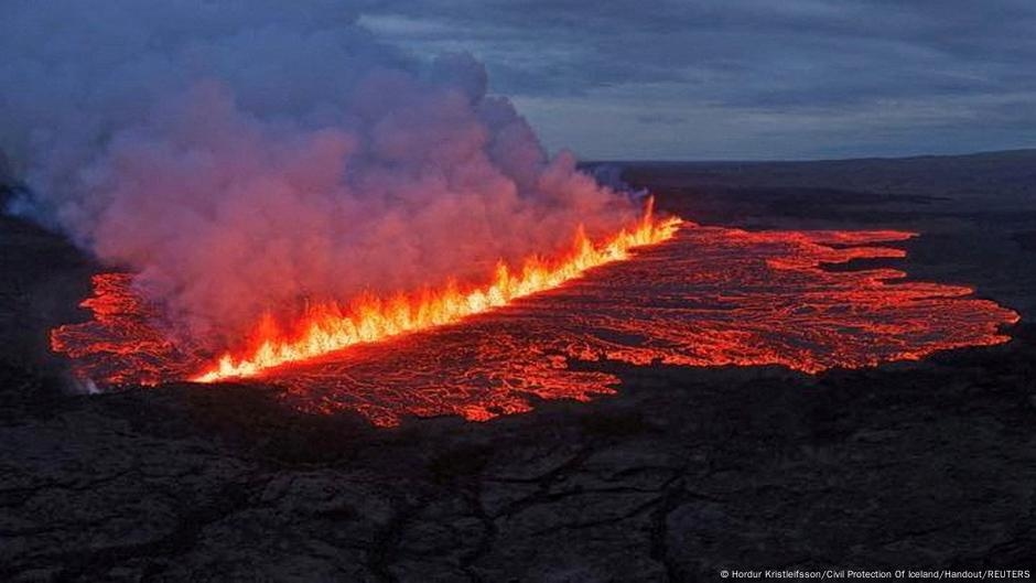 Erupção vulcânica na Islândia: turistas são resgatados em segurança