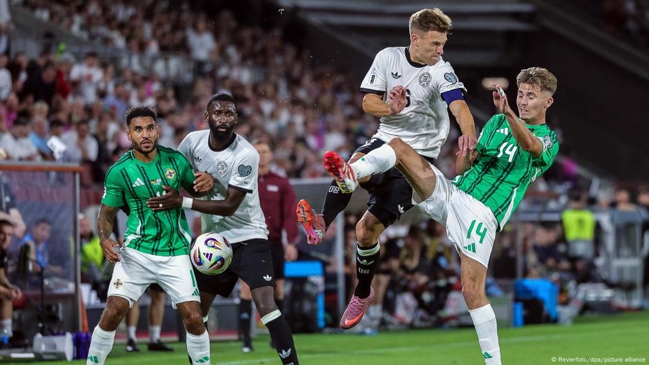 WK-kwalificatiewedstrijd: DFB-team treft thuis sterke en "walgelijke" Noord-Ieren