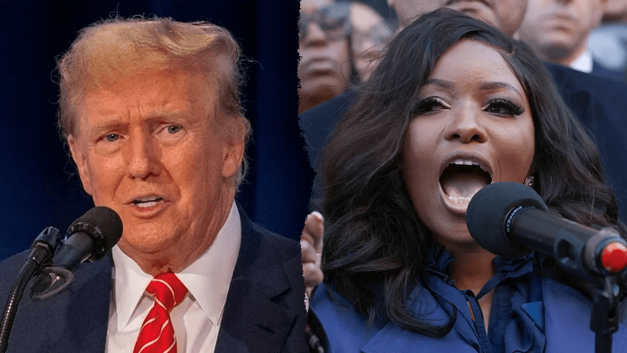 Jasmine Crockett claims Trump is 'terrified of smart, bold Black women’ after president’s 'low IQ' jab