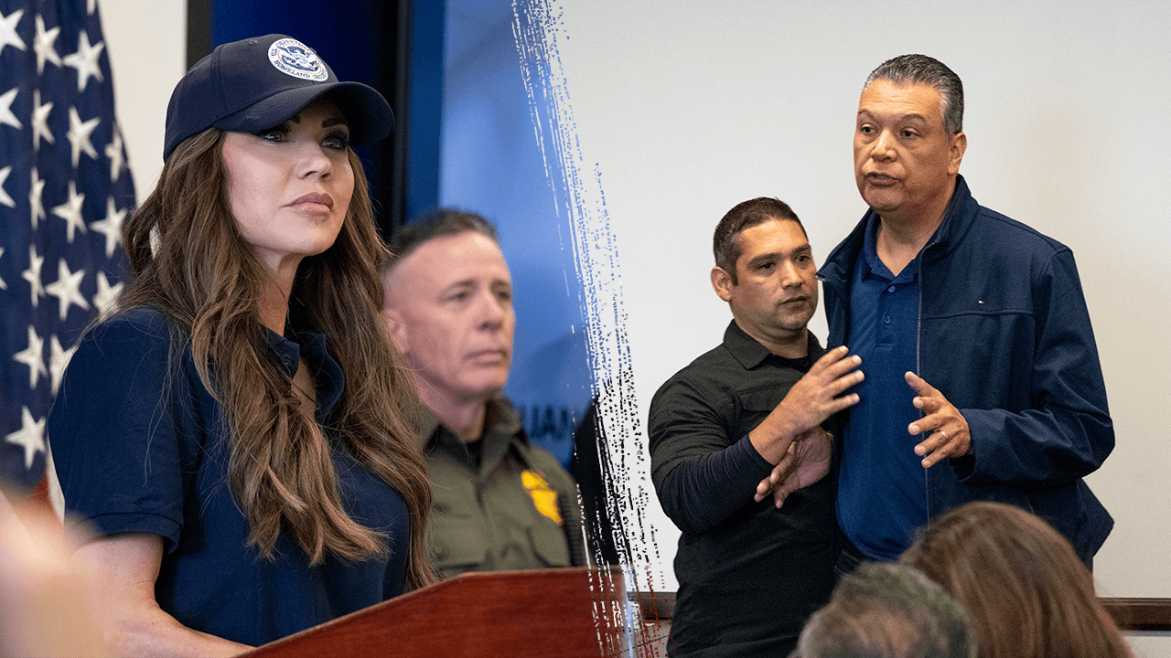 Sen Padilla insists he wasn’t disrupting Noem press conference: ‘I was simply asking a question’