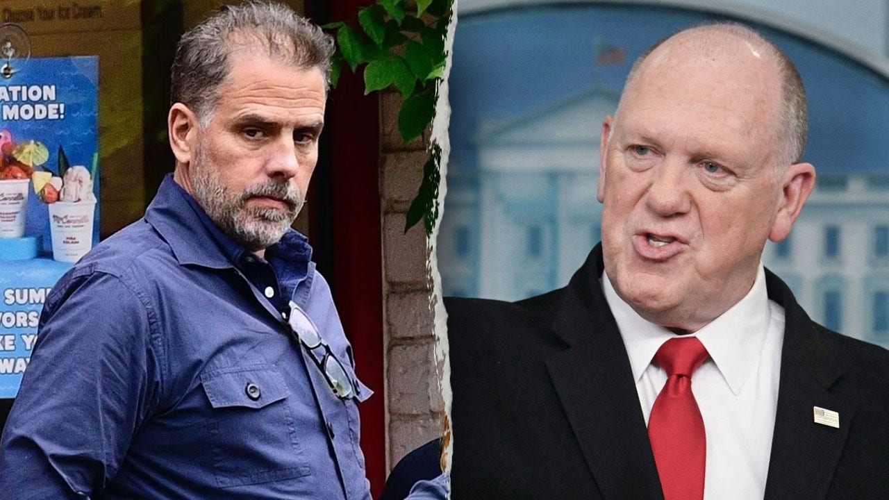 El zar fronterizo de Trump, Tom Homan, critica duramente al "ex primer drogadicto" Hunter Biden por su discurso incendiario sobre inmigración.