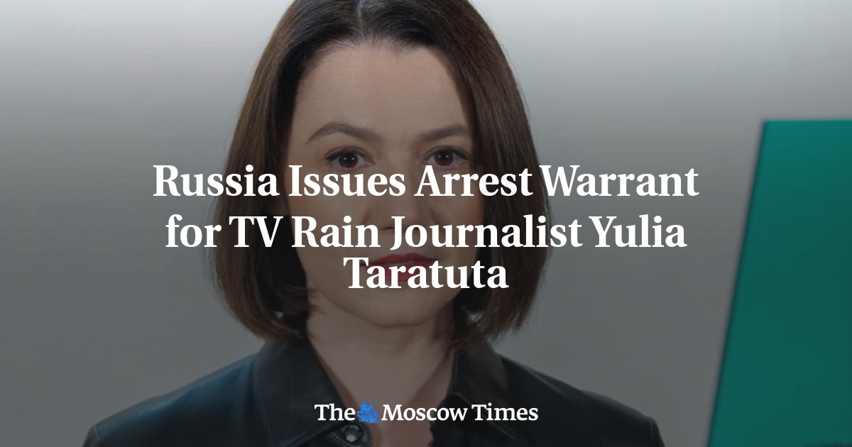 Rosja wydaje nakaz aresztowania dziennikarki TV Rain Julii Taratuty