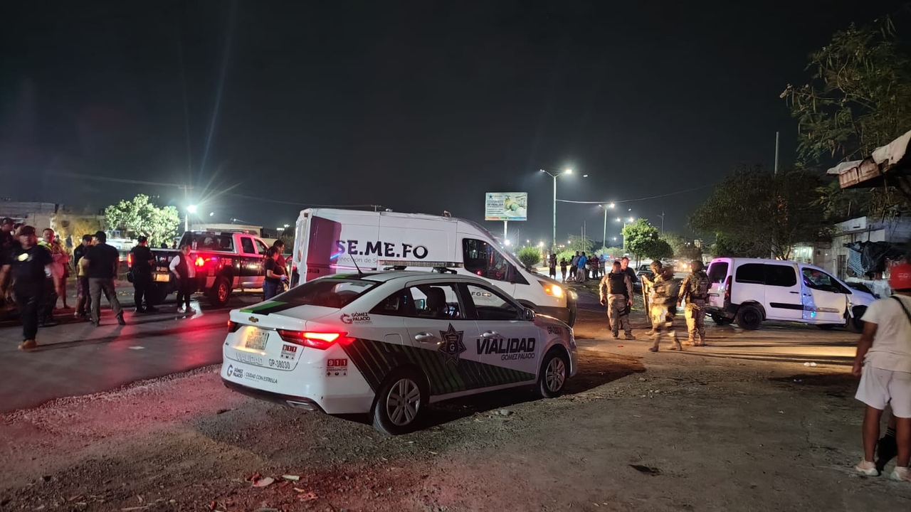 Una coppia muore dopo un brutale incidente con un furgone a Gómez Palacio