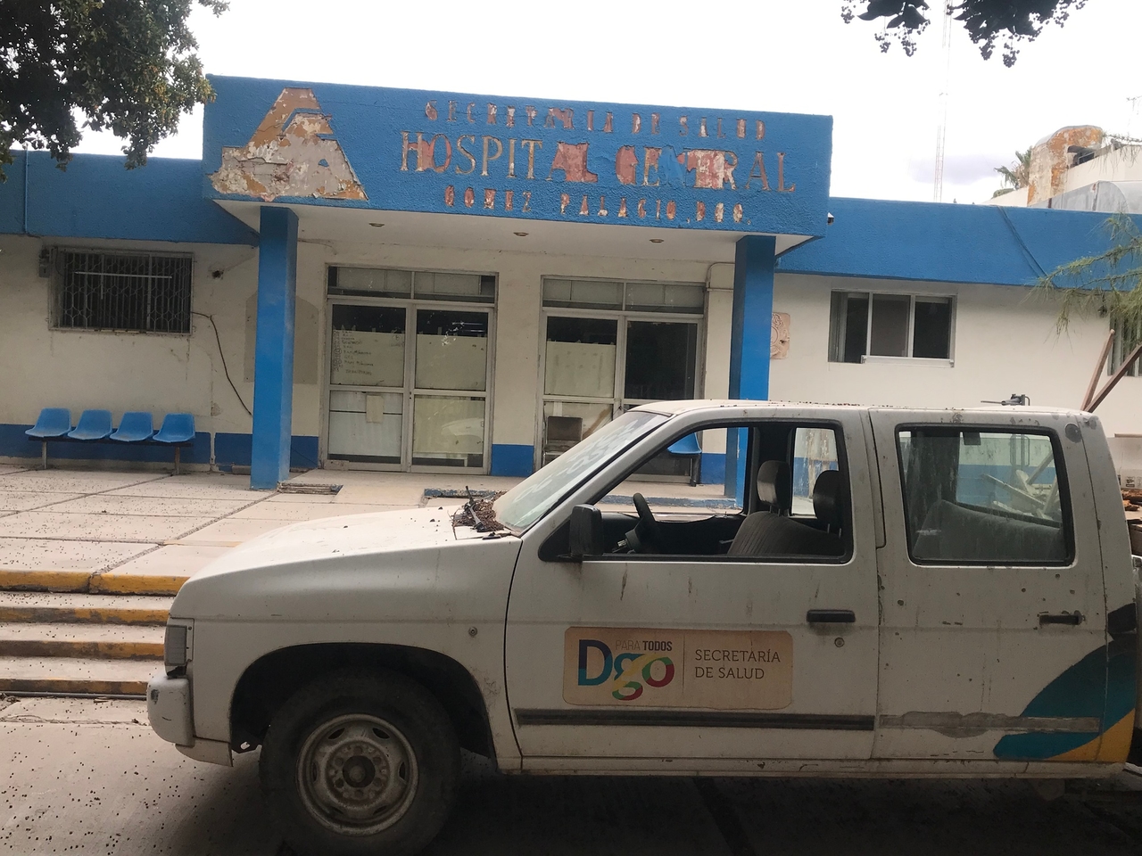 Hospital  General de Gómez Palacio cumple 4 años en abandono