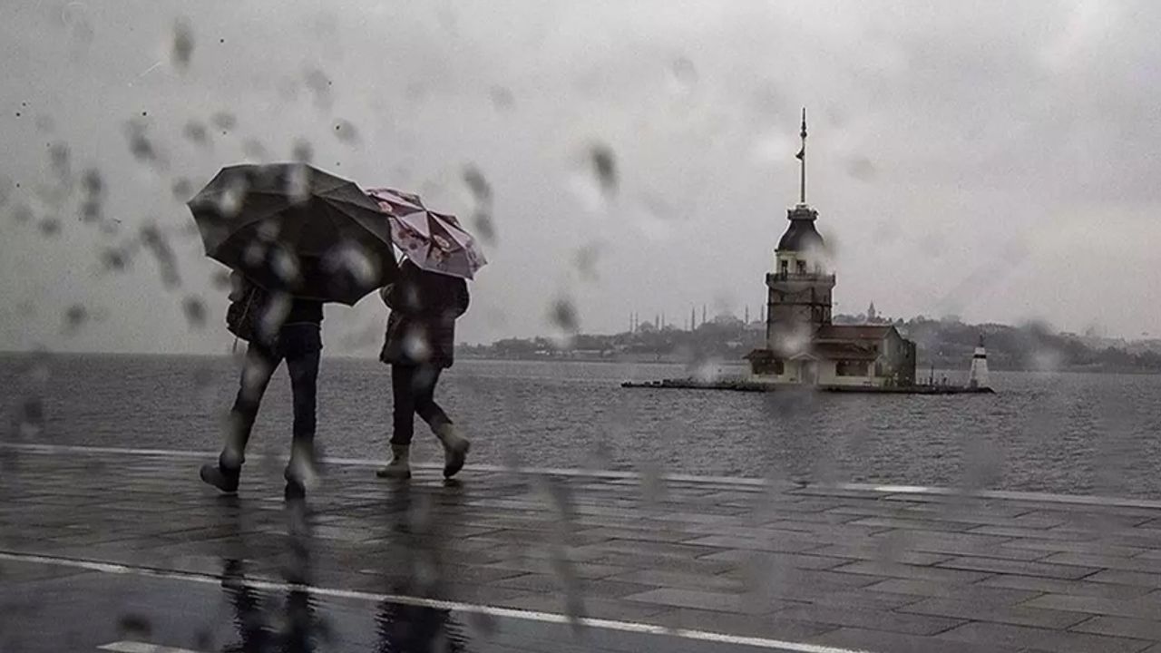 AKOM wydaje ostrzeżenie przed deszczem dla Stambułu! Jak długo utrzyma się deszcz?