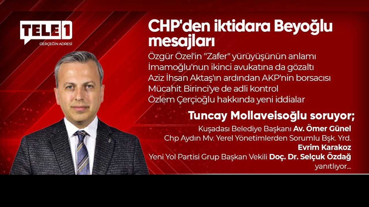 Özgür Özel's Beyoğlu messages to the AKP