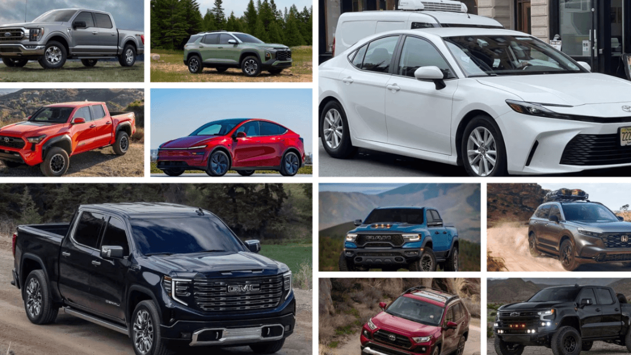 Here are the 10 best-selling cars in the first half of the year...