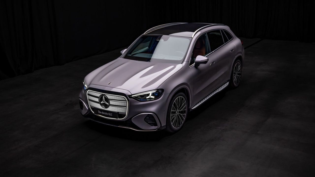 Here is the new all-electric Mercedes GLC
