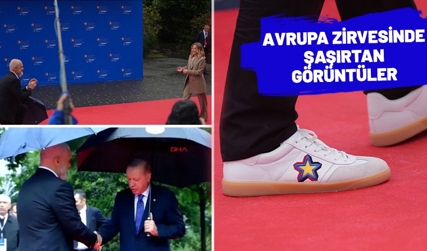 Il Primo Ministro albanese ha lasciato il segno al vertice! Le scarpe di Erdogan, la sorpresa inginocchiata di Meloni