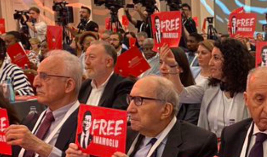 Sie haben das Banner „Free İmamoğlu“ nicht entfernt! Temelli von der DEM-Partei erklärte, warum