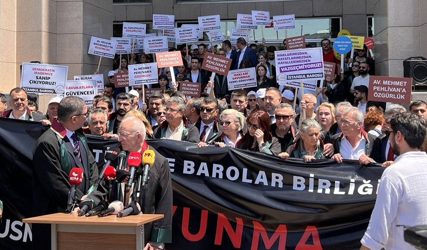 Police intervention against lawyers who wanted to walk to the Istanbul Bar Association