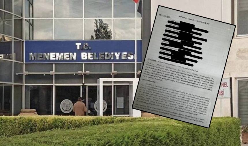 I membri del consiglio del CHP presentano una denuncia penale contro il comune di Menemen dell'AKP