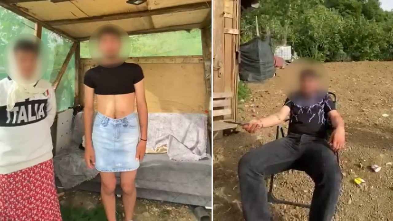 Они переодели людей, которые, по их словам, украли птиц, и избили их.