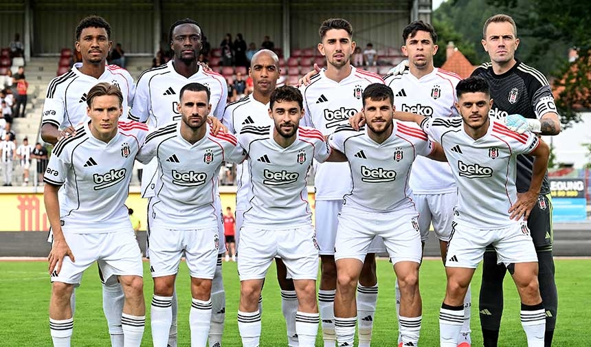 Beşiktaş 5 gollü hazırlık maçında kayıp