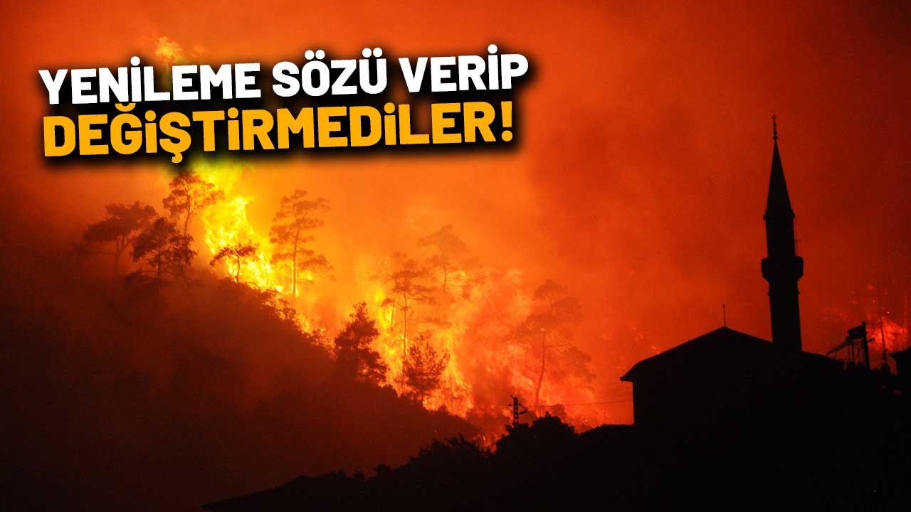 O incêndio em Ödemiş foi causado pelos postes antigos da GDZ Electric