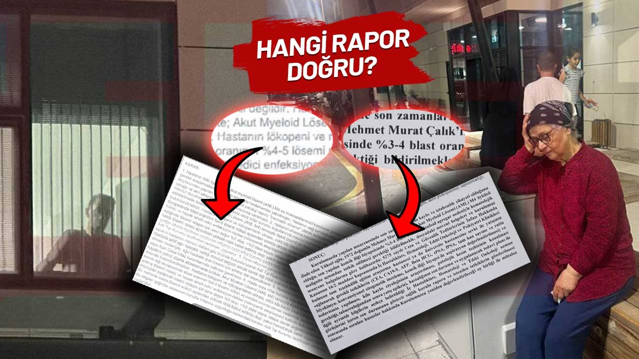 Zwei unterschiedliche Berichte von Murat Çalık! Krankenhaus meldete einen Rückfall, Gerichtsmedizin meldete keinen Rückfall