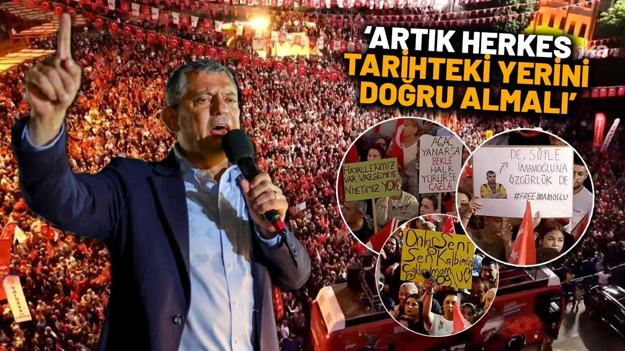 Özgür Özel: Those who come on November 3 will leave on November 2