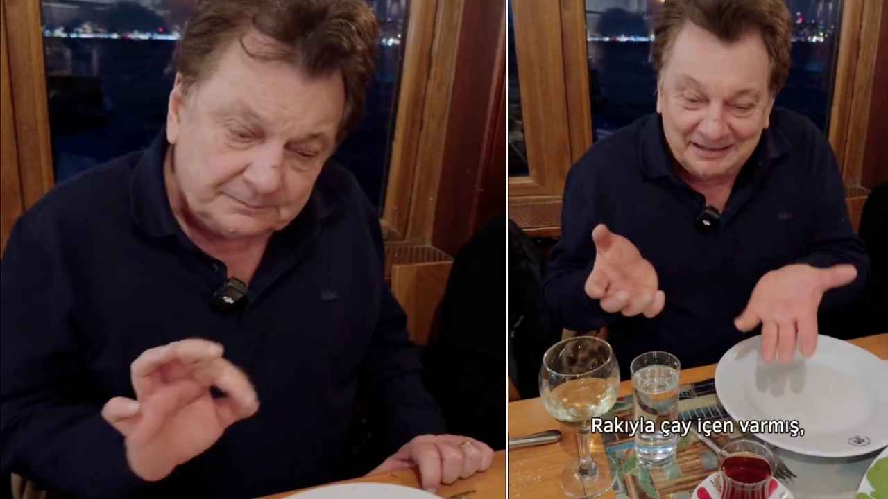 ¡Vedat Milor volvió a dividir las redes sociales en dos! ¿Se puede tomar té en la mesa de raki?