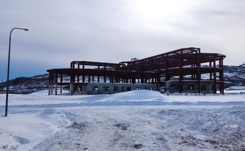 La finalización de la construcción del hospital del distrito central en Severo-Kurilsk costará 2.100 millones de rublos.