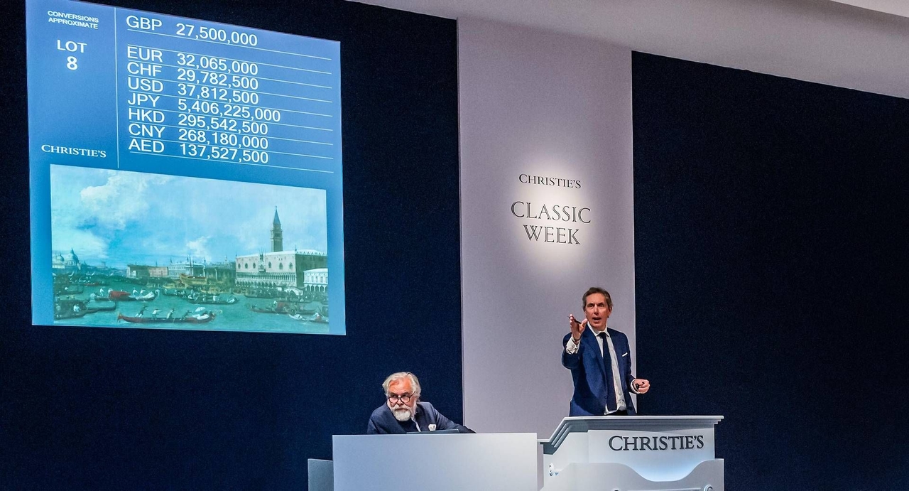 Canaletto bat des records avec un chef-d'œuvre de la Venise du XVIIIe siècle