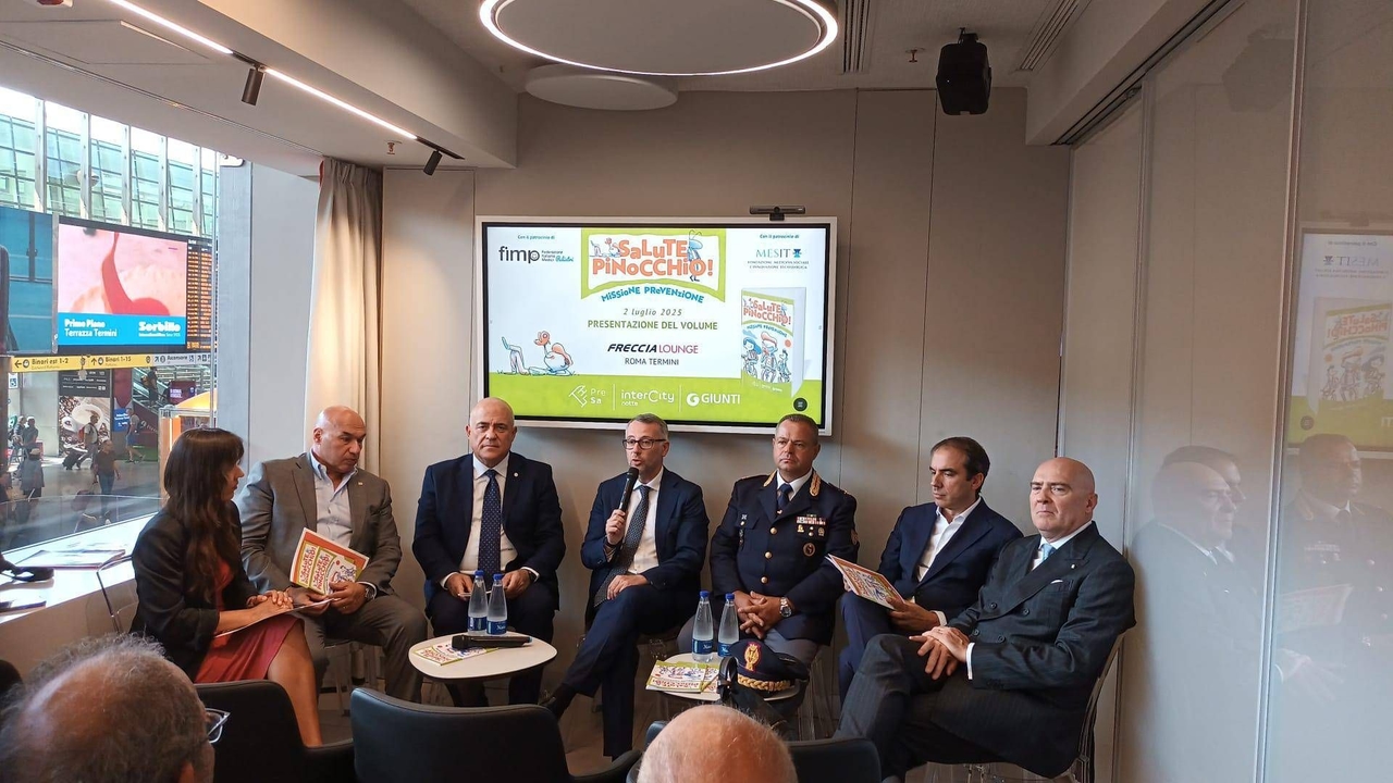 Trenitalia, Giunti and PreSa present the series 'Salute, Pinocchio!'