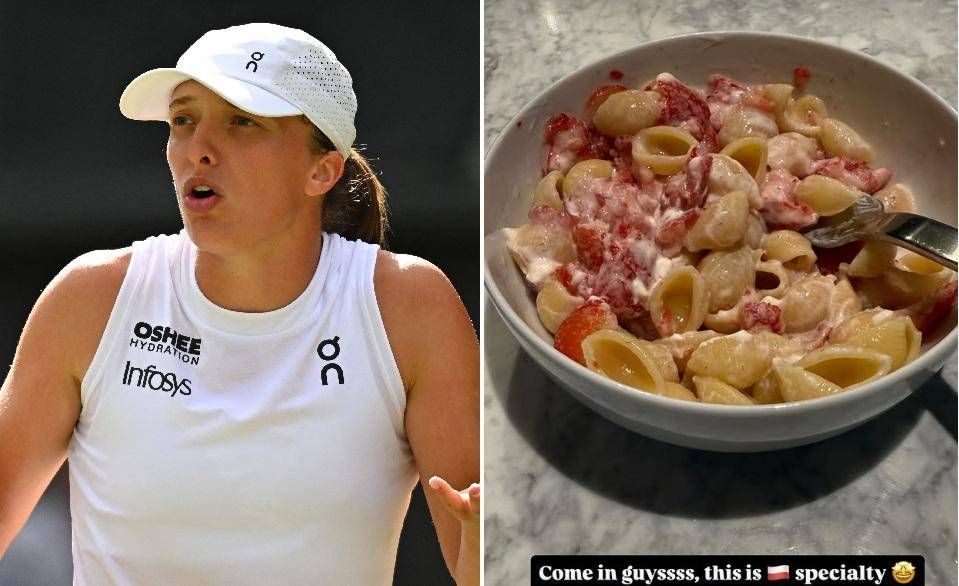 Wimbledon, Iga Swiatek e la cucina da incubo: "Adoro pasta e fragole"