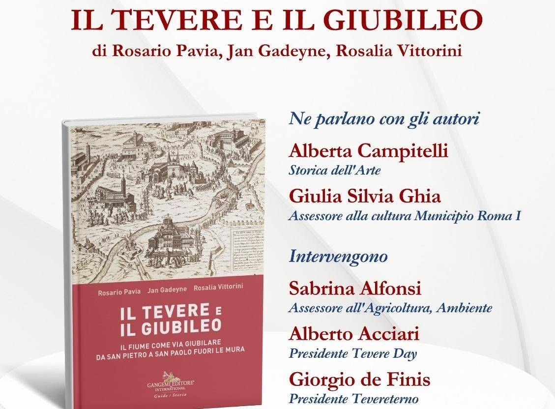 The book "The Tiber and the Jubilee" will be presented in Rome tomorrow.