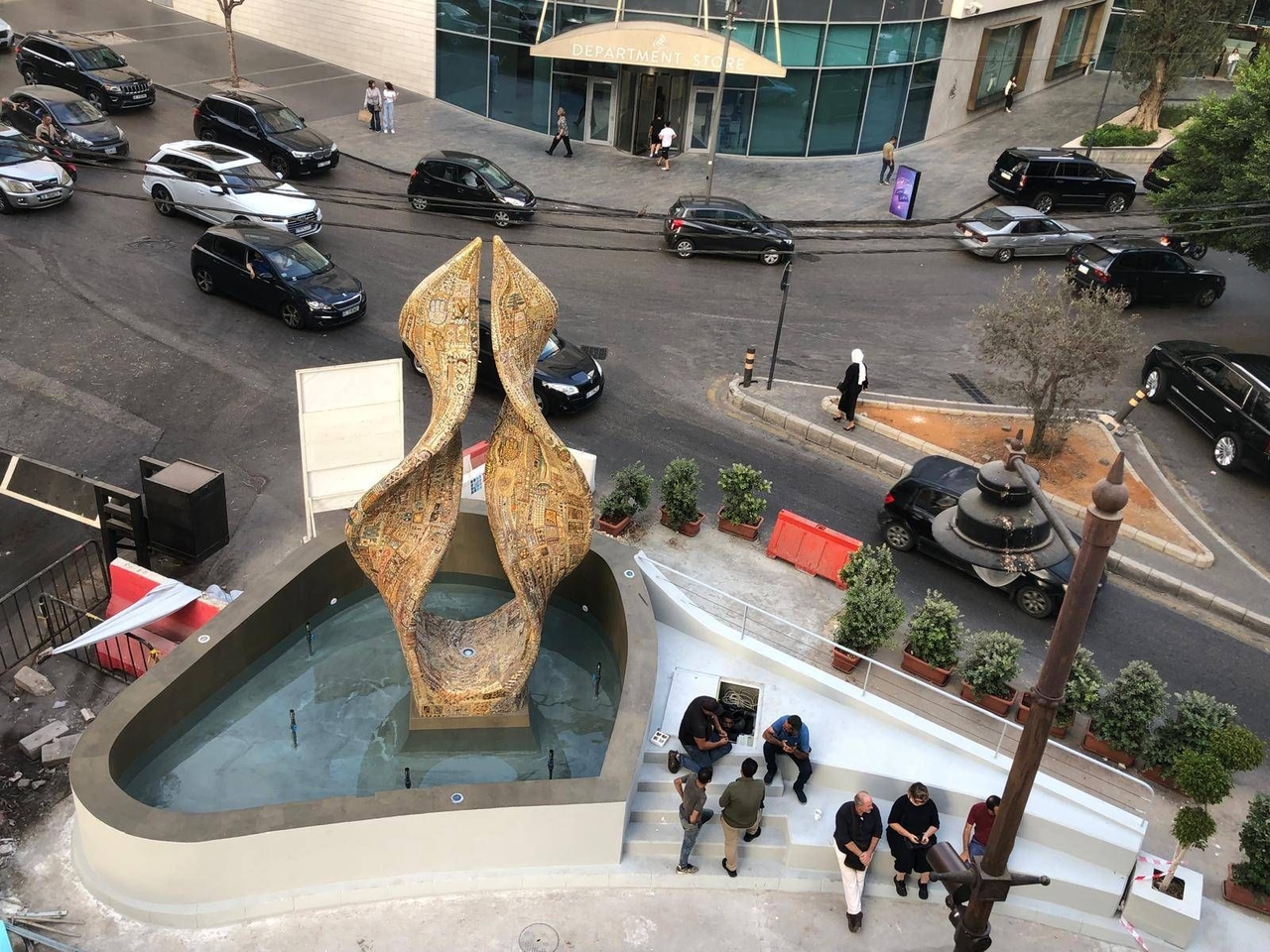 Beirut: Marco Bravuras „Ardea Purpurea“ restauriert, eine kulturelle Brücke zwischen Italien und dem Libanon.
