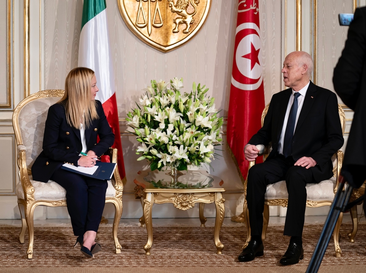 Energiewende und Matteis Plan: Meloni fliegt nach ihrer April-Reise nach Tunis, um sich erneut mit Präsident Saied zu treffen.