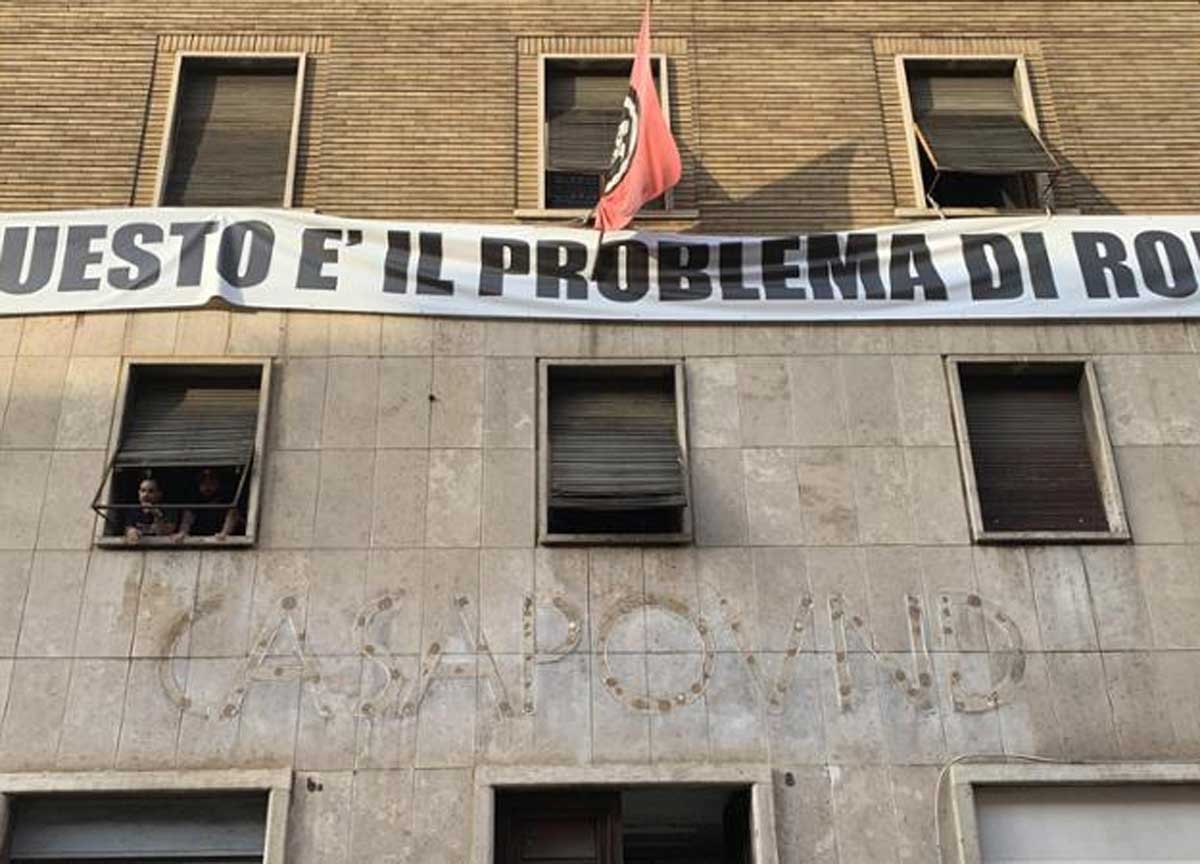 CasaPound İşgali: "Burada ihtiyaç sahibi aileler var. Geldiğimizde bina boştu."