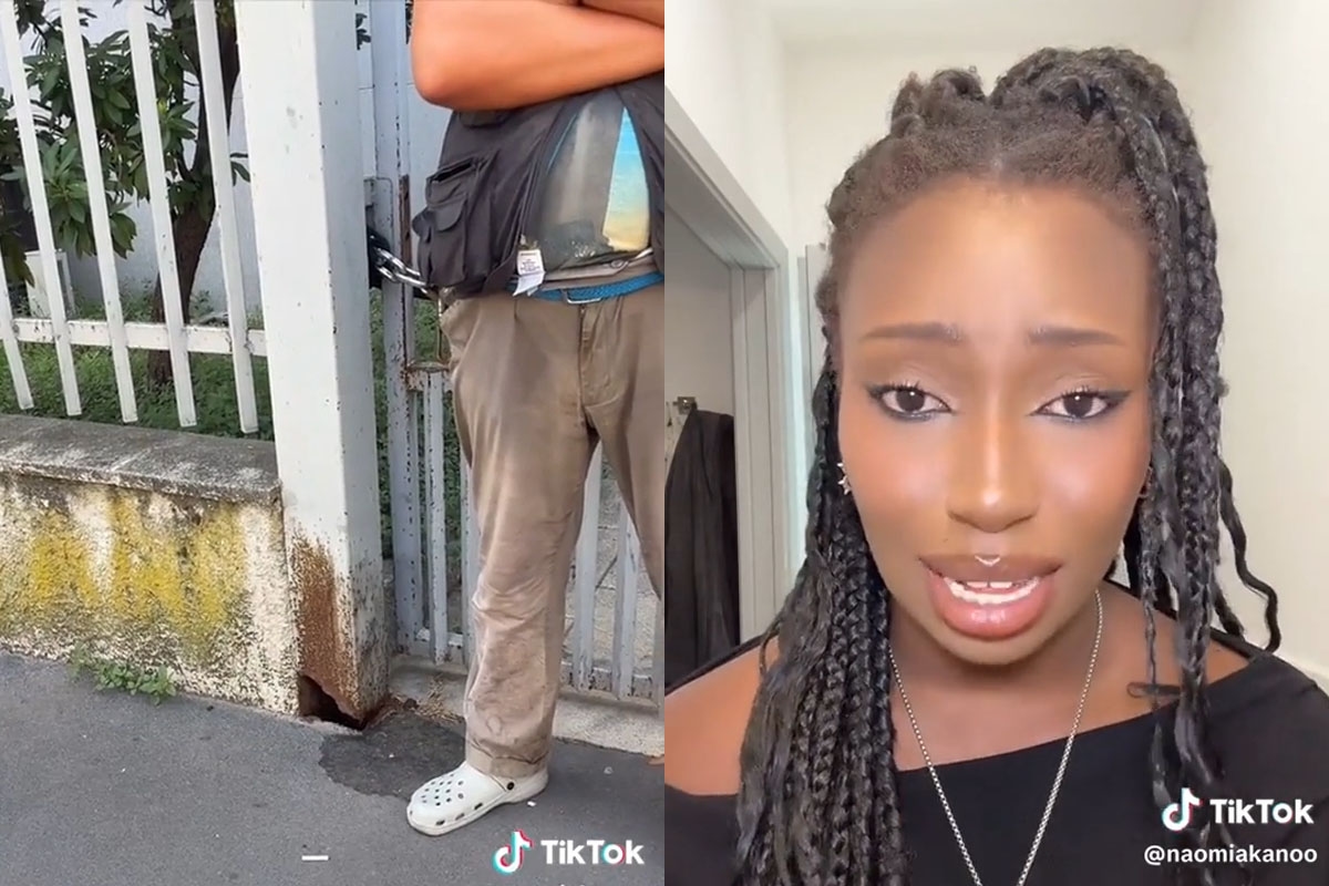 Milan, influencer Naomi Akano beledigd op straat: "Hij noemde me een n***a."