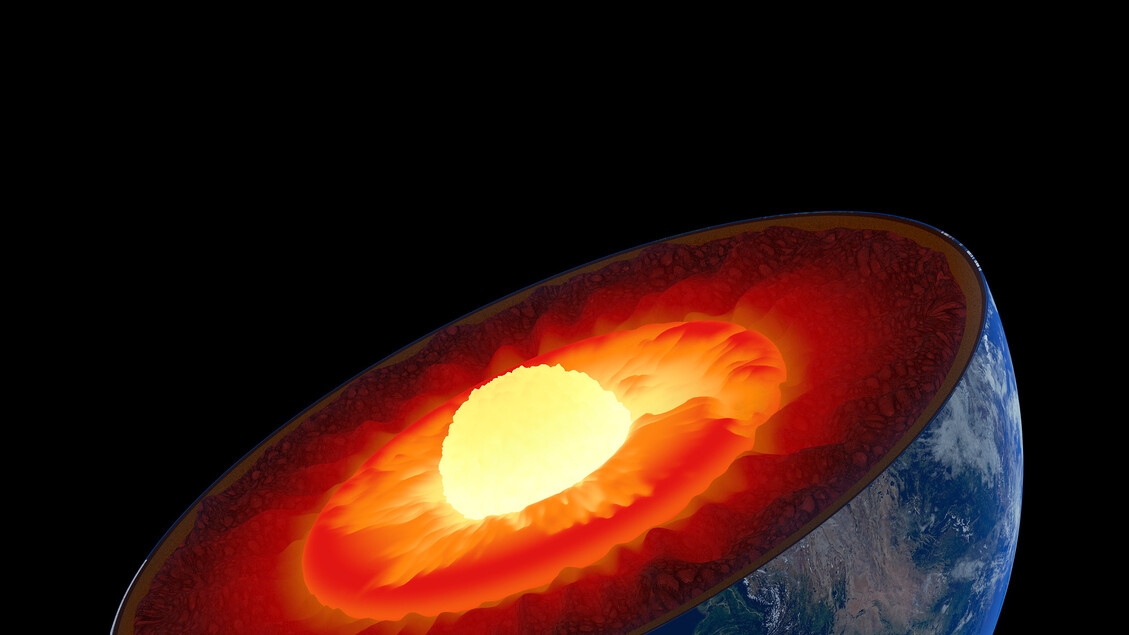 O silício também está entre os diretores do núcleo interno da Terra