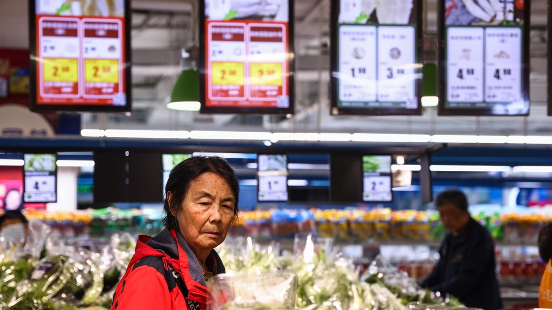 China im Mai in Deflation, Verbraucherpreise um 0,1 Prozent gesunken