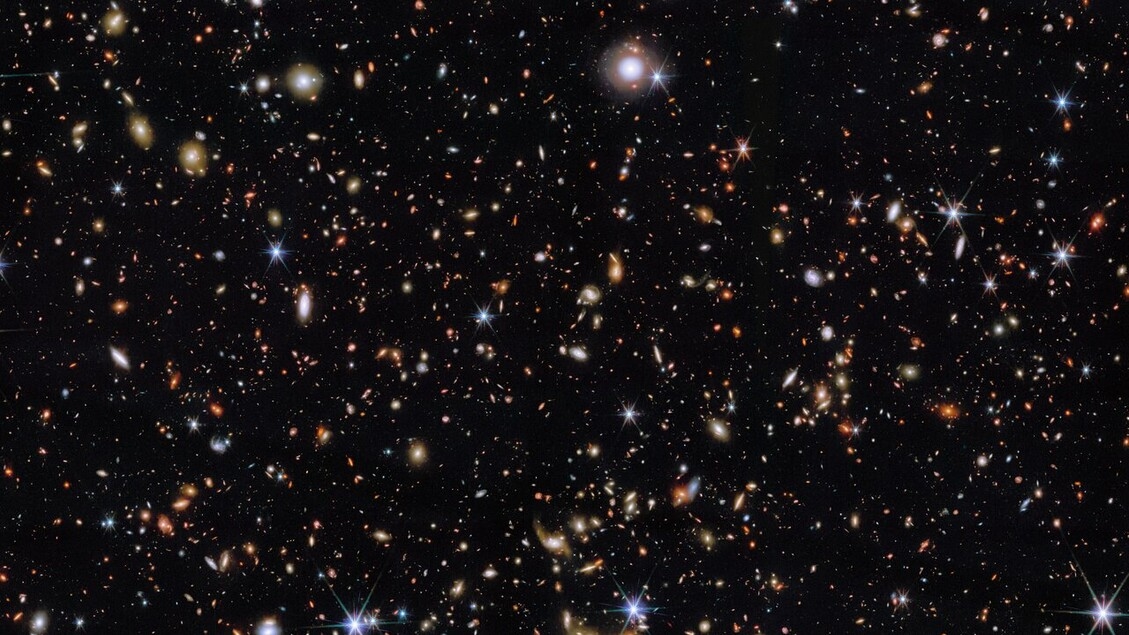 Del telescopio Webb la fotografía más grande del universo
