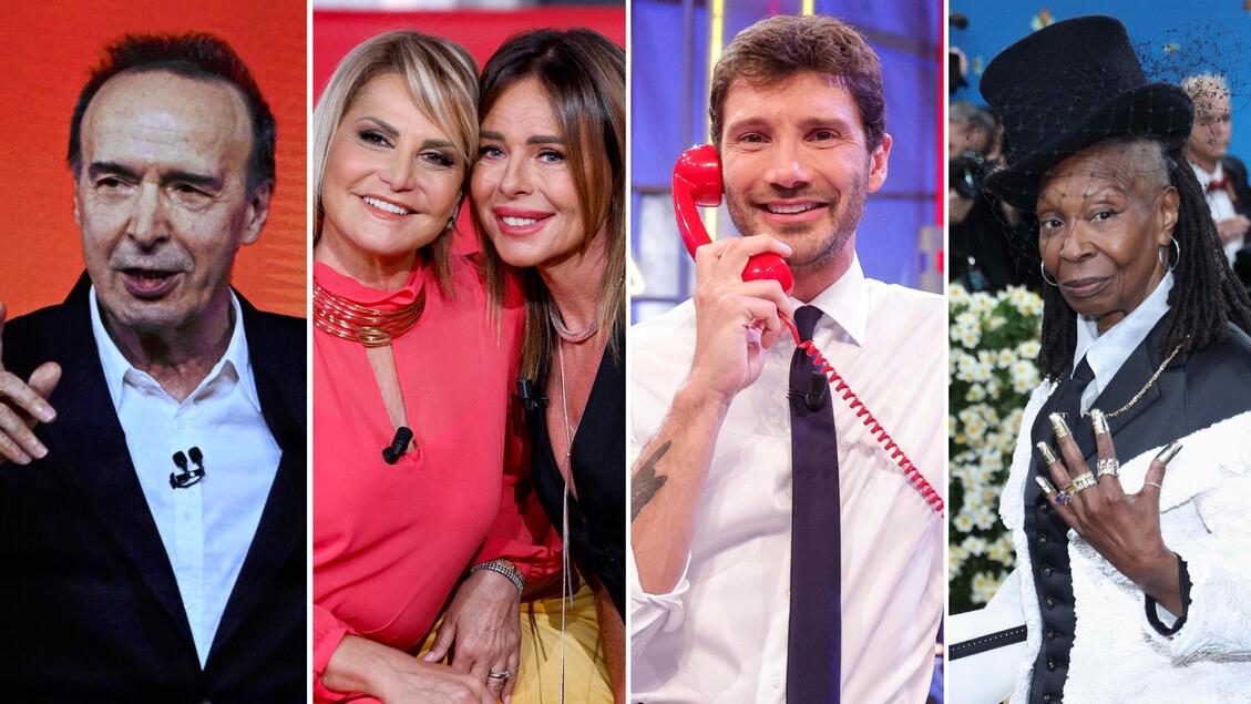 Chuva de confirmações na escalação da Rai, Roberto Benigni chega e vai 'contar para San Pietro'. Perego-Ventura se desentendem. A surpresa Whoopi Goldberg