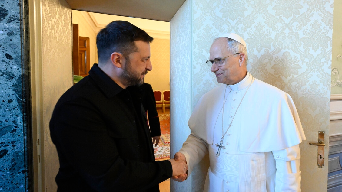 Leone avec Zelensky, « dialogue et une paix juste et durable »