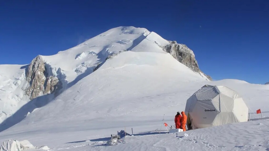 O gelo alpino revela 12.000 anos de história climática europeia