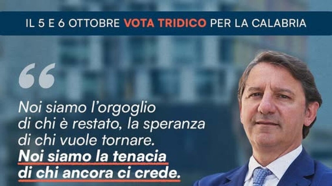 Tridico, su scheda elettorale simbolo "Lista del presidente"