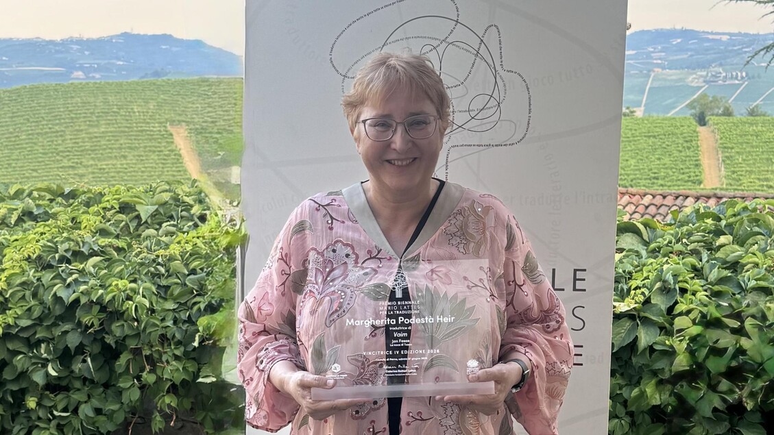 A Margherita Podestà Heir il premio Mario Lattes per la traduzione 2026