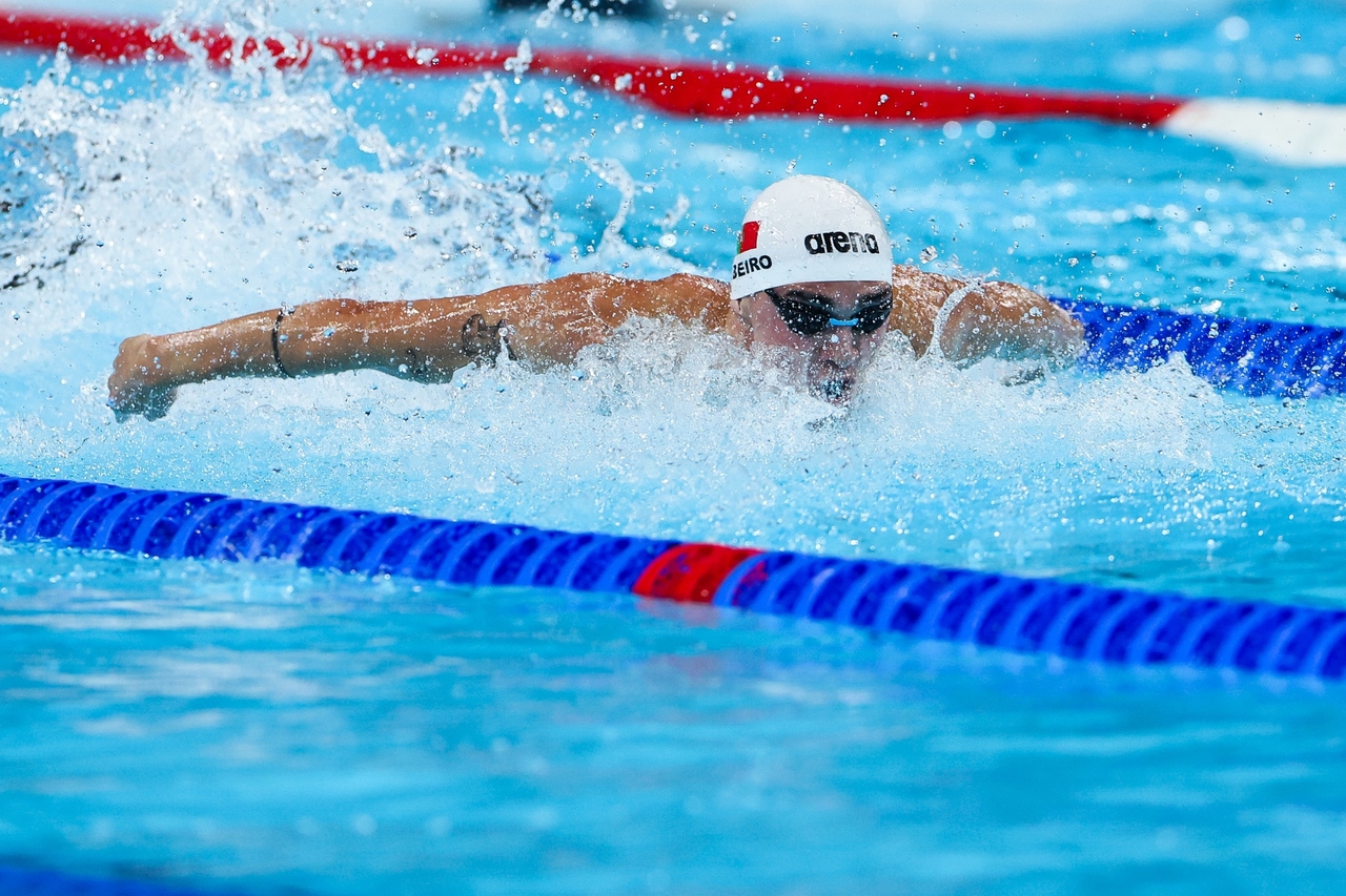 Diogo Ribeiro garante final dos 50 metros livres nos Europeus sub-23 de natação