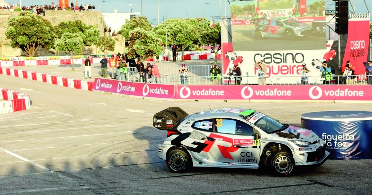 Elfyn Evans foi o mais forte na Superespecial da Figueira da Foz
