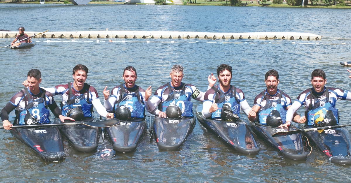 Canoa: due volte campione di polo in kayak fluviale