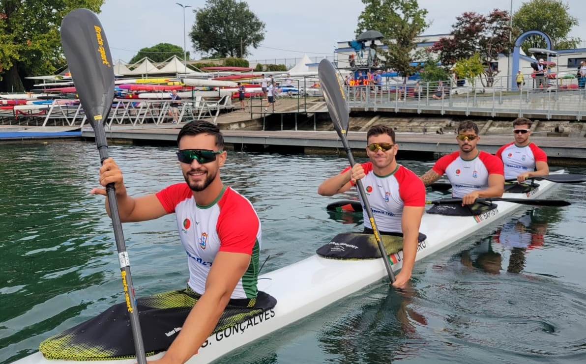 Nationales Kanu-Duo wird in Italien zum Weltmeister im K4 500 m gekrönt