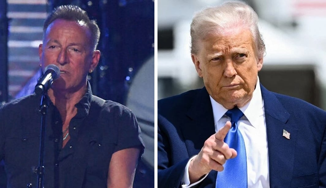 De 'corrupto' a 'imbécil': el intercambio de ataques entre Bruce Springsteen y Trump