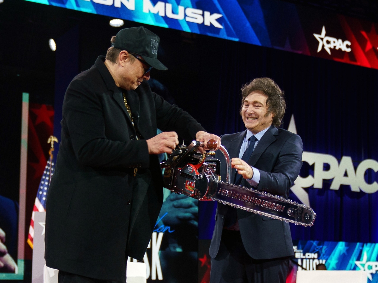 Donald Trump and Elon Musk's split: the day Milei and the Tesla mogul put on a chainsaw show